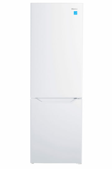 Danby DBMF100B1WDB 10 cu. ft. Compact Fridge Bottom Mount in White