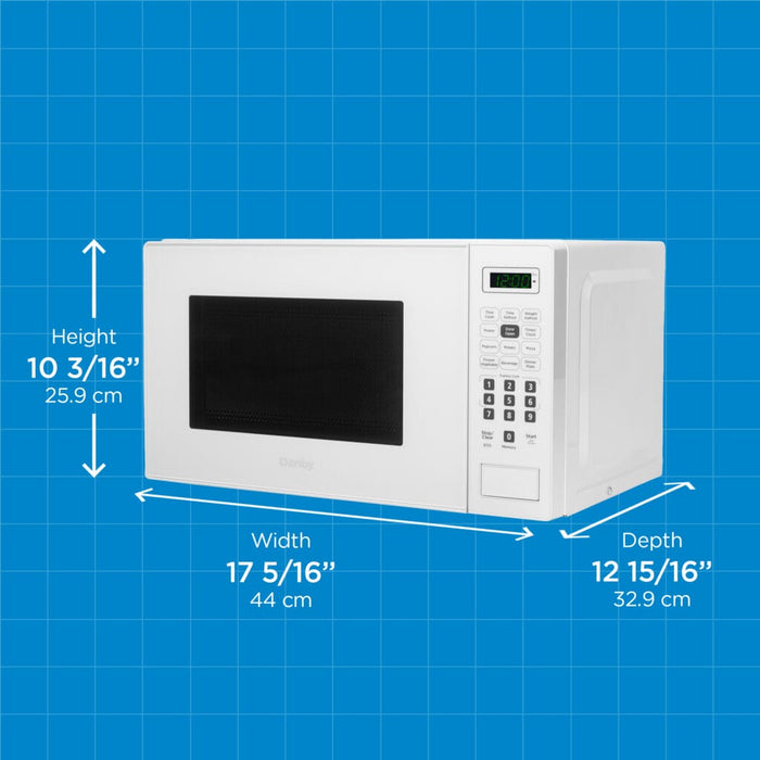 Danby 0.7 cu. ft. Countertop Microwave in White