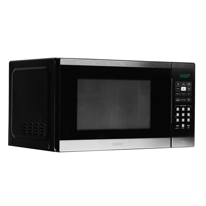 Danby DBMW1126BBS 1.1 cu. ft. Countertop Microwave in Black and Stainless Steel