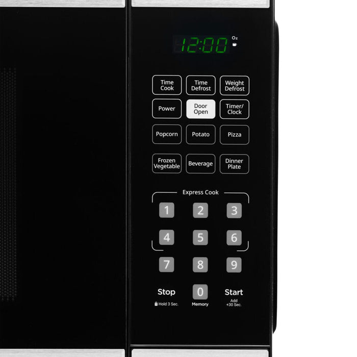 Danby DBMW1126BBS 1.1 cu. ft. Countertop Microwave in Black and Stainless Steel