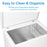 Danby DCF070A6WM 7.0 cu. ft. Square Model Chest Freezer DOE