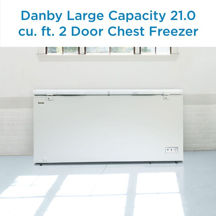 Danby DCFM210A1WDB 21.2 cu. ft. Chest Freezer in White