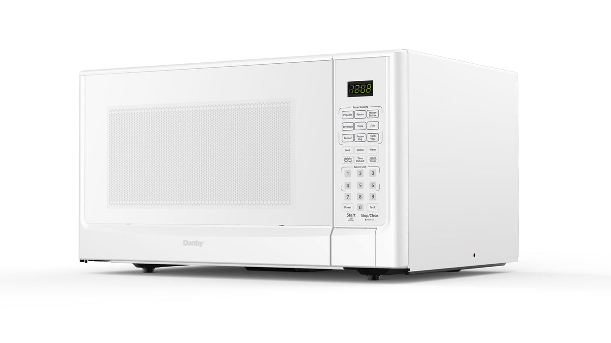 Danby DDMW01440WG1 Designer 1.4 cu. ft. Sensor (Cooking) Microwave in White
