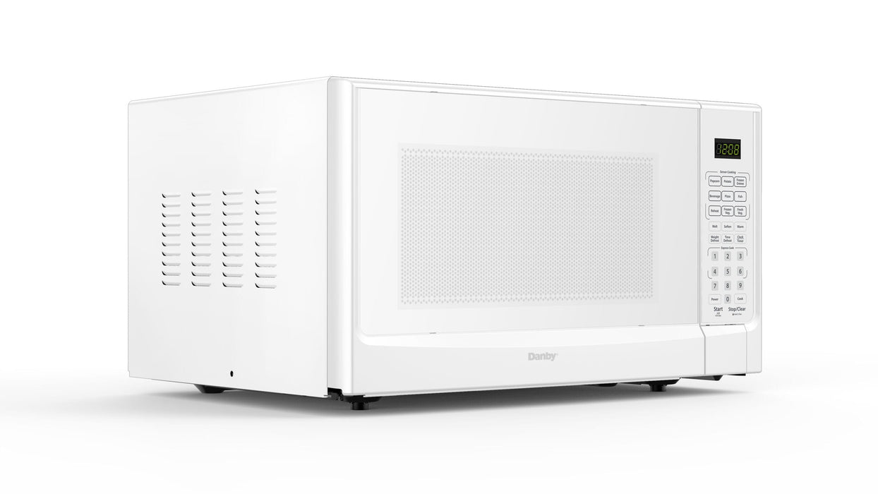 Danby DDMW01440WG1 Designer 1.4 cu. ft. Sensor (Cooking) Microwave in White