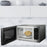 Danby DDMW1125BBS Designer 1.1 cu. ft. Countertop Microwave in Stainless Steel