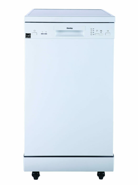 Danby DDW1805EWP 18″ Wide Portable Dishwasher in White