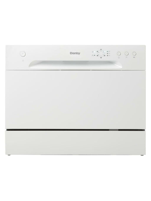 Danby DDW621WDB 6 Place Setting Countertop Dishwasher in White