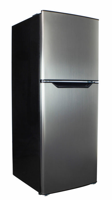 Danby DFF070B1BSLDB-6 7.0 cu. ft. Apartment Size Fridge Top Mount in Stainless Steel