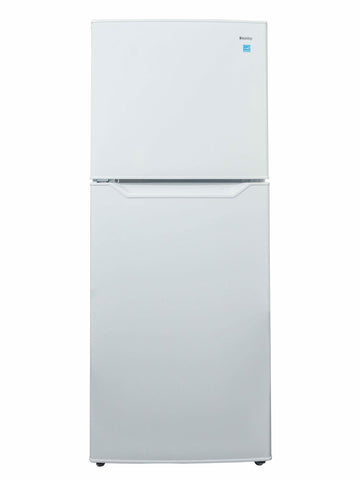 Danby DFF116B2WDBL 11 cu. ft. Apartment Size Fridge Top Mount in White
