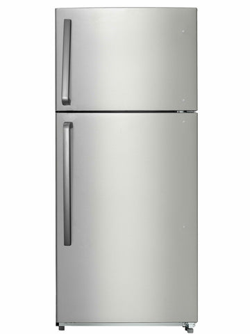Danby DFF180E2SSDB 18.1 cu. ft. Apartment Size Fridge Top Mount in Stainless Steel