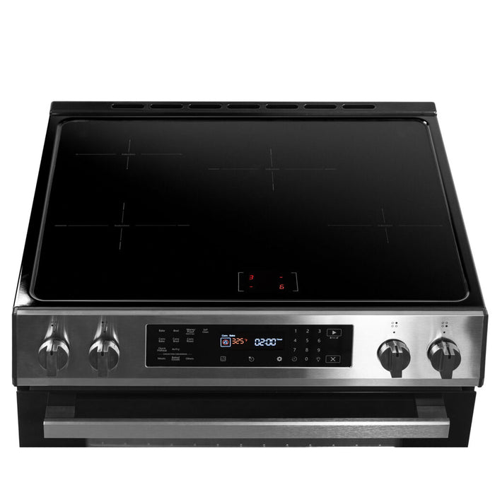 Danby DIRC300BSSC 30” Slide in Induction Range with LED Touch Control in Stainless Steel