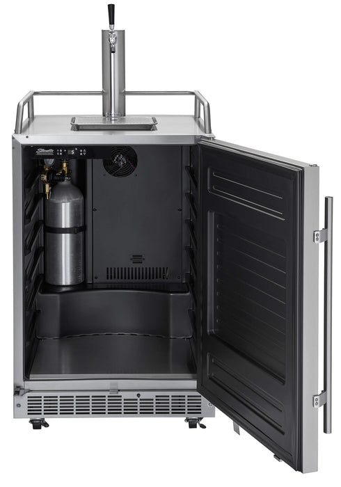 Silhouette DKC055D1SSPRO Built-In, Outdoor, Full Size Keg Cooler