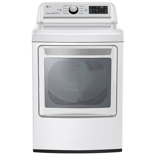 LG DLEX7250W 7.3 cu.ft Electric Dryer with TurboSteam®