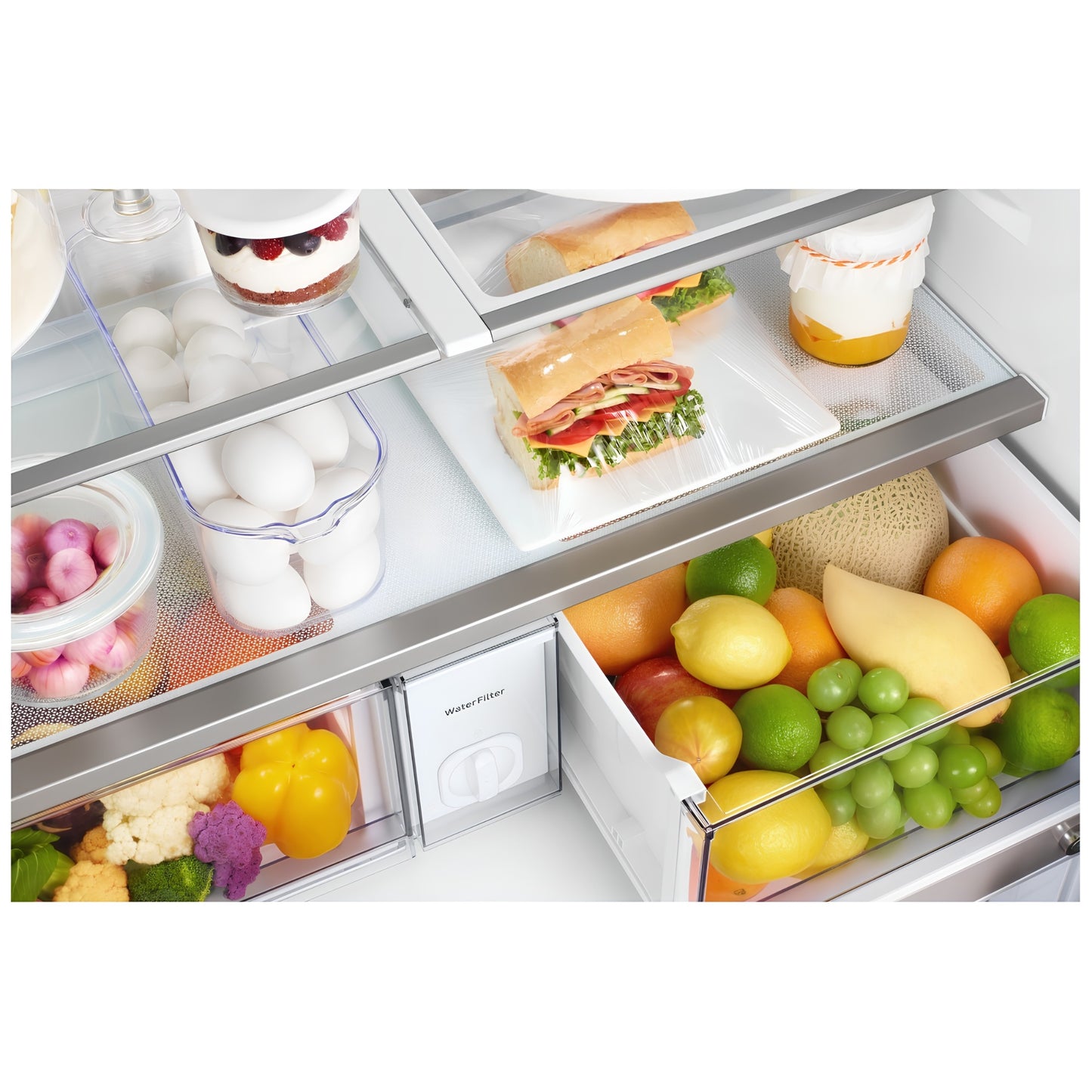 Dacor DRF36C500SR 36-Inch Counter-Depth French Door Refrigerator