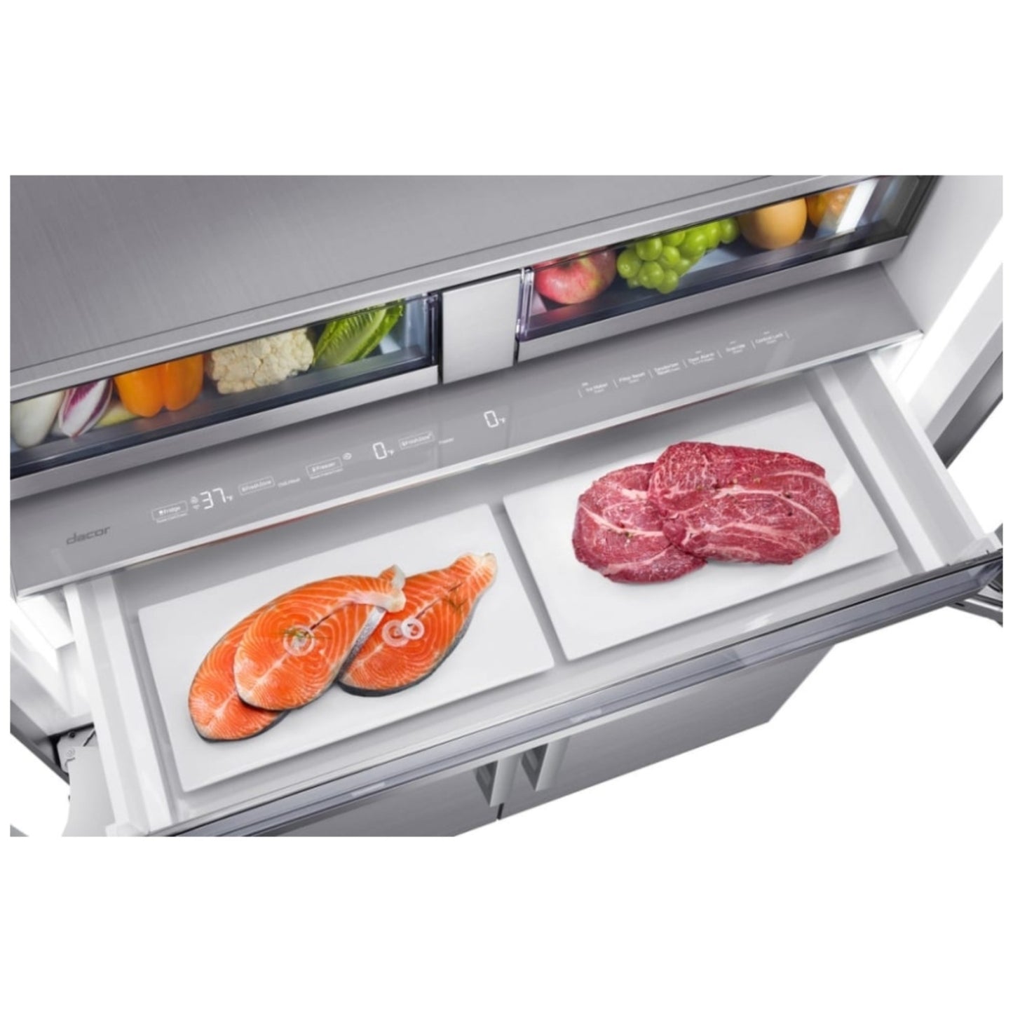 Dacor DRF425300AP 42-Inch Built-In French Door Refrigerator – Panel Ready
