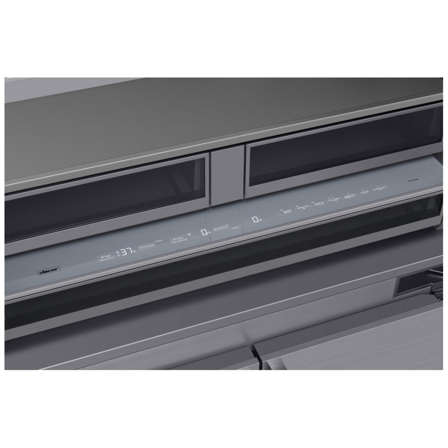 Dacor DRF487500AP 48-Inch Panel-Ready Built-In French Door Refrigerator