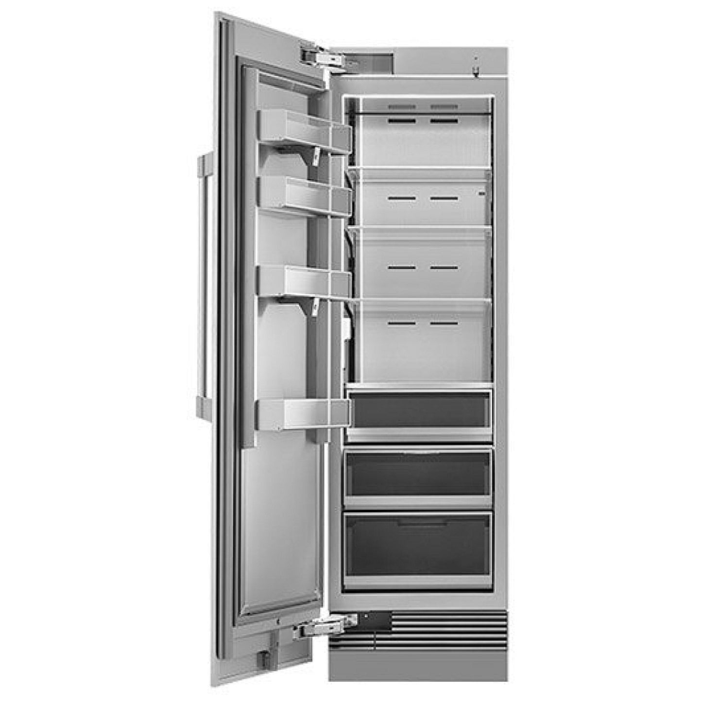 Dacor DRR24980LAP 24-Inch Built-In Column Refrigerator – Panel Ready, Left Hinge