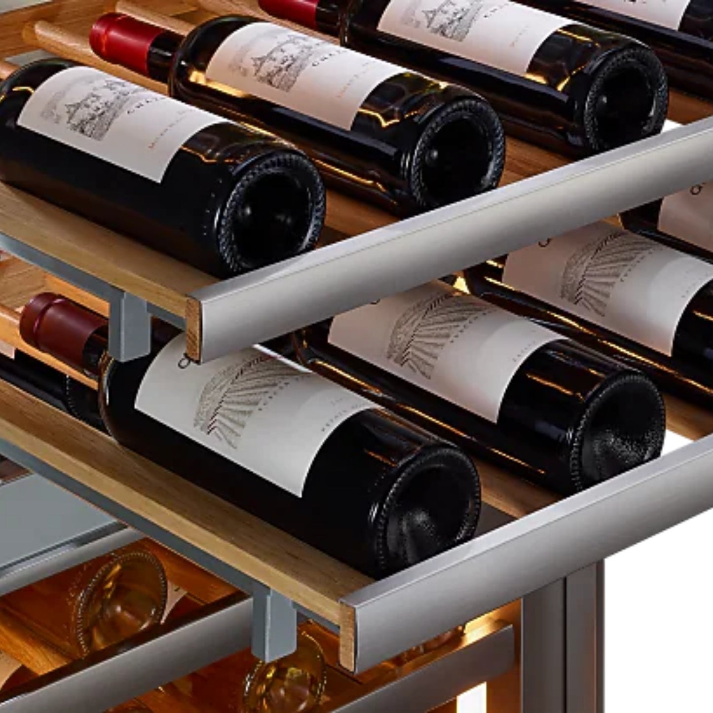 Dacor DRW24980LAP 24-Inch Built-In Wine Column – Panel Ready, Left Hinge