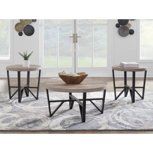 Ashley Deanlee Occasional Table Set Signature Design by Ashley