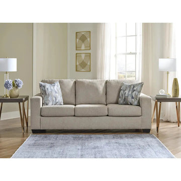 Ashley Deltona Sofa Set in Parchment