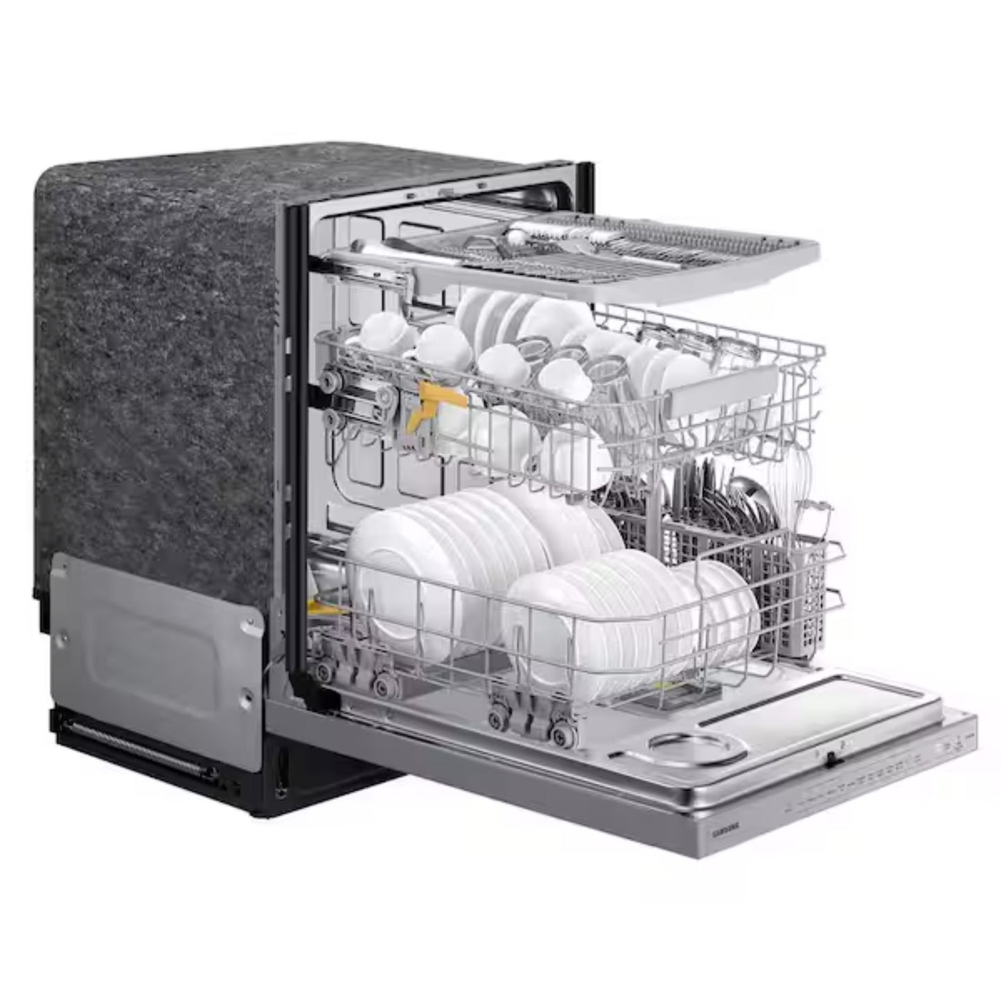 Samsung Bespoke Smart Dishwasher with StormWash+ White Glass