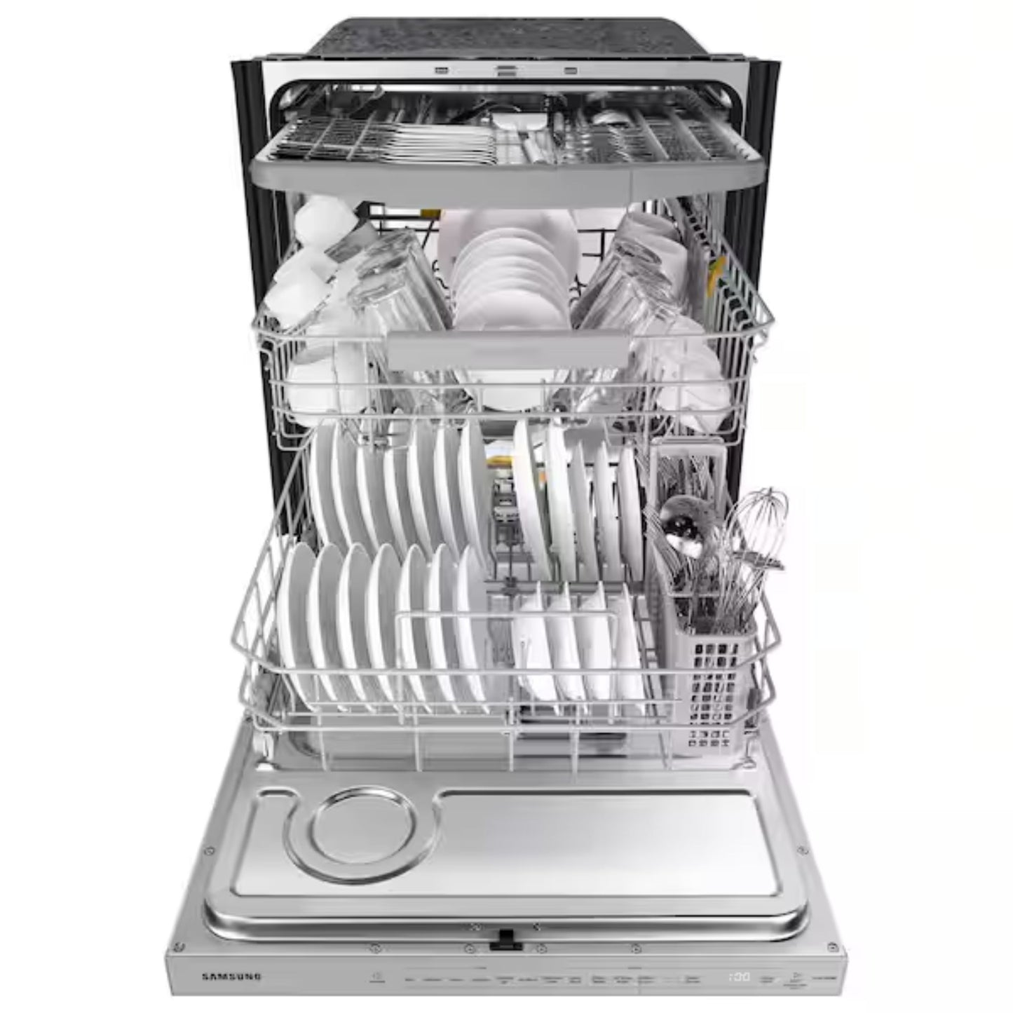 Samsung Bespoke Smart Dishwasher with StormWash+ White Glass