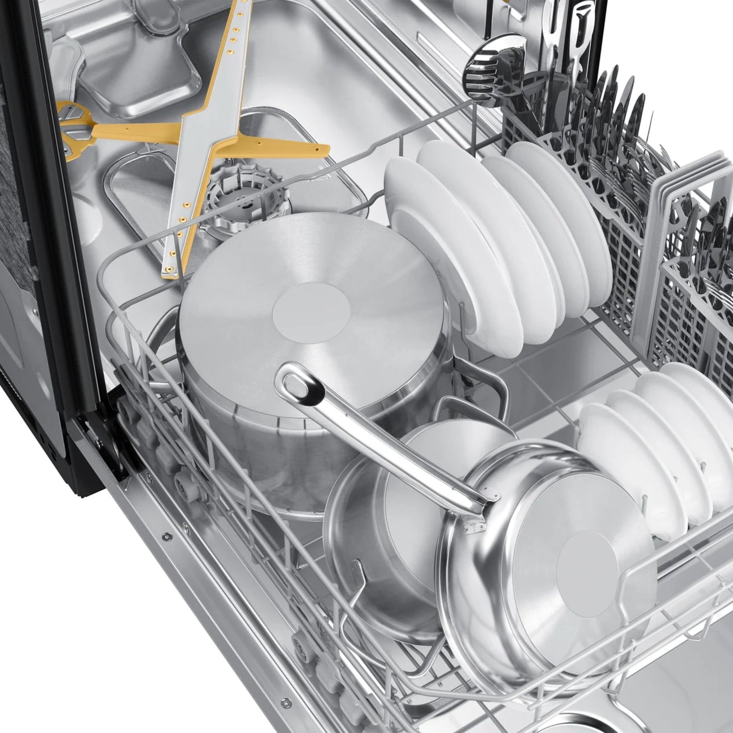 Samsung Bespoke Smart Dishwasher with StormWash+ White Glass