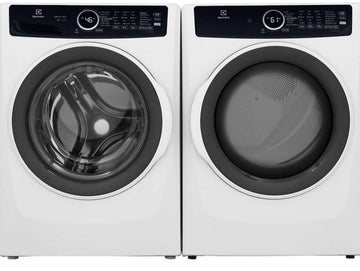(Floor Model) Electrolux 5.2 cu ft Front Load Washer and Matching Electric Dryer Set - 743 Series