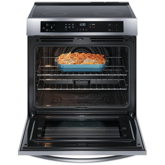 Frigidaire FCFI308CAS 30'' Front Control Induction Range with Convection Bake in Stainless Steel