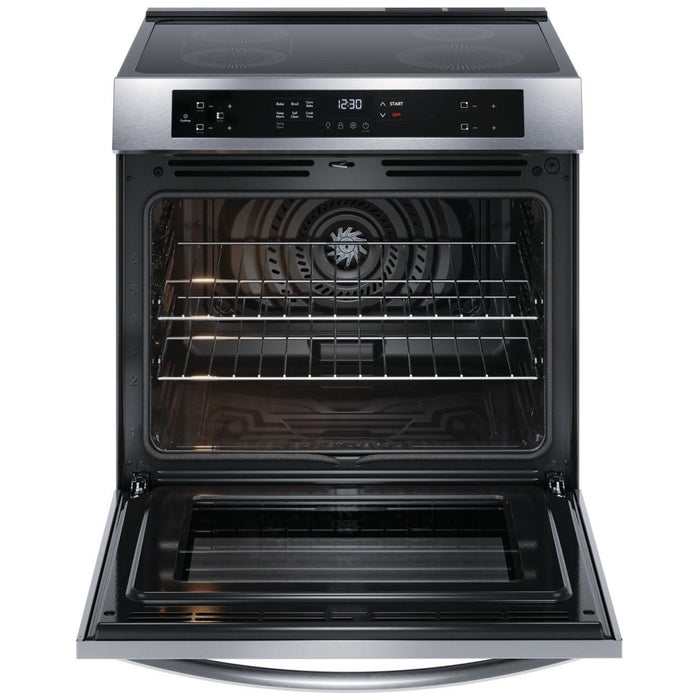 Frigidaire FCFI308CAS 30'' Front Control Induction Range with Convection Bake in Stainless Steel