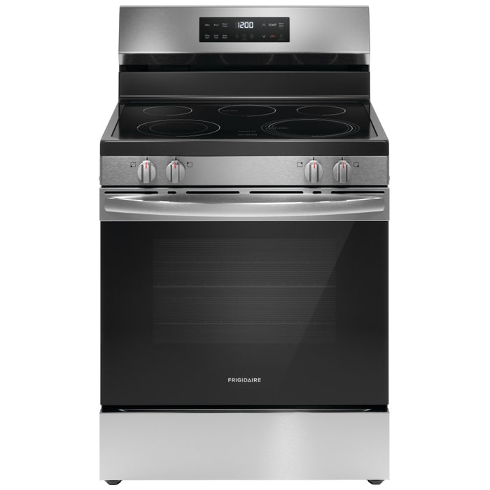 Frigidaire FCRE306CAS 30'' Electric Range with the EvenTemp™ in Stainless Steel