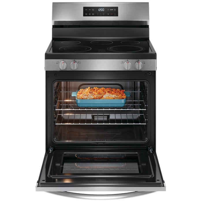 Frigidaire FCRE306CAS 30'' Electric Range with the EvenTemp™ in Stainless Steel