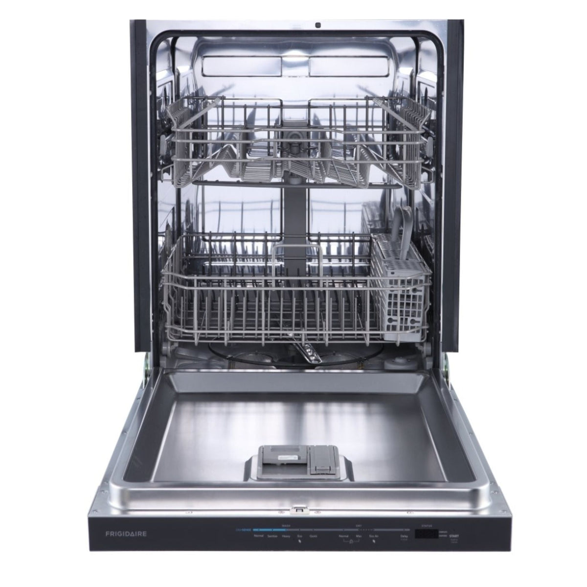 GE & Frigidaire Stainless 3-Piece Kitchen Package — 30" Gas Range, 31" Bottom-Freezer Fridge & 24" Dishwasher