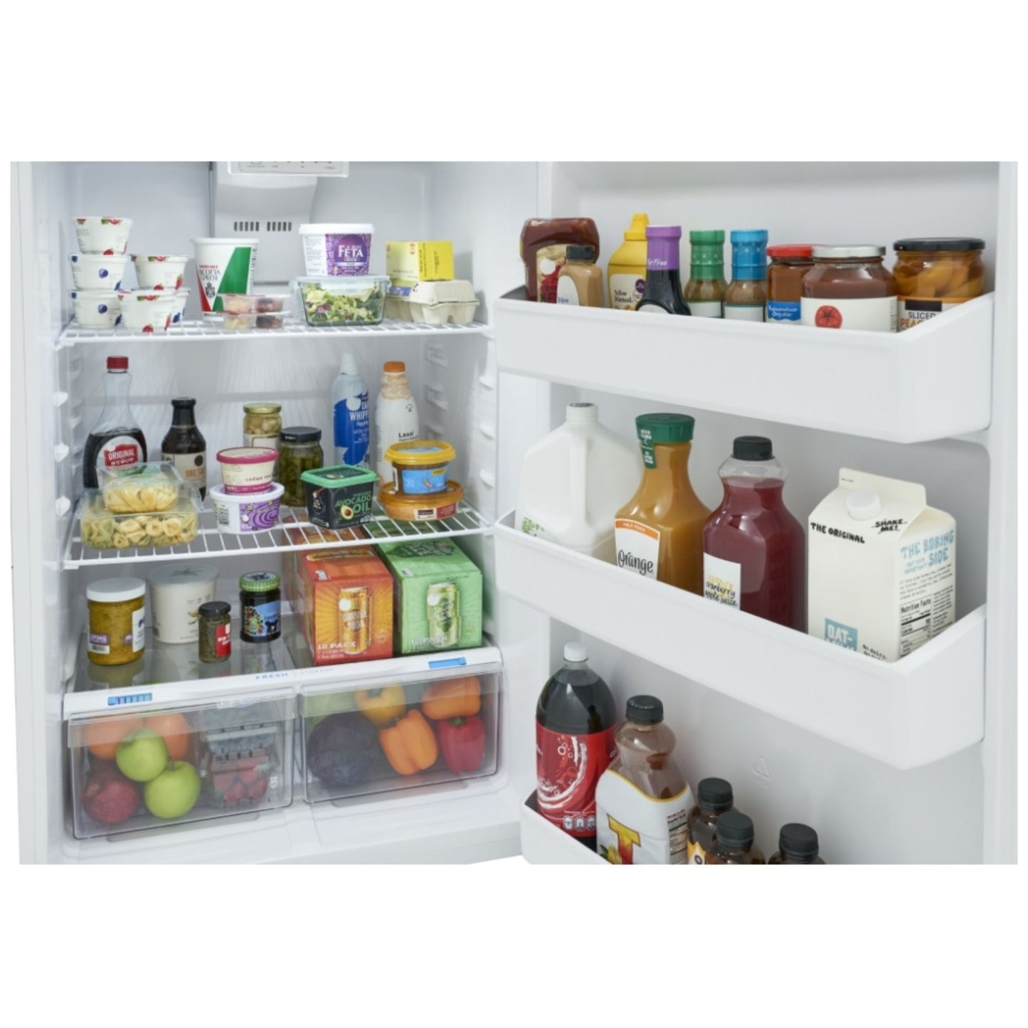 Frigidaire 18.2 cu. ft. Top Freezer Refrigerator FFHT1814YW