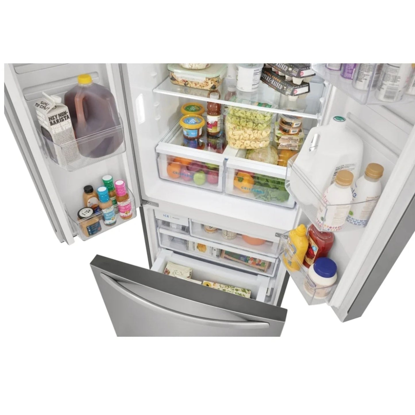 (Floor Model) Frigidaire 17.6 Cu. Ft. French Door Refrigerator FRFG1723AV
