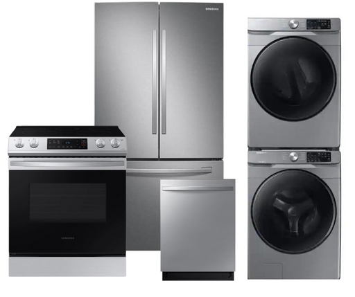 Samsung Kitchen Appliances Set with Laundry Pair