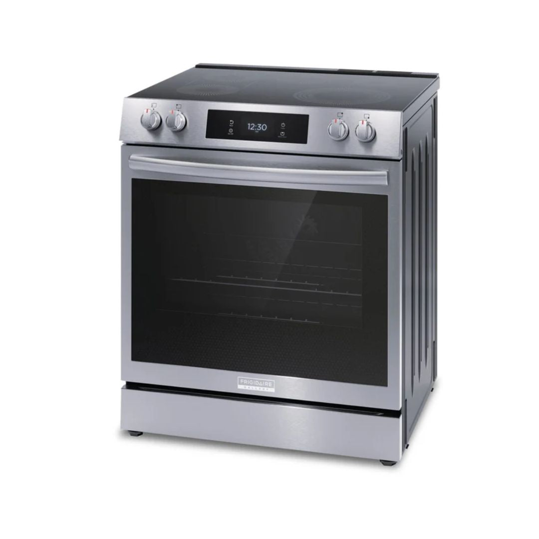 Samsung and Frigidaire Gallery 5 Piece Kitchen + Laundry Appliances Bundle