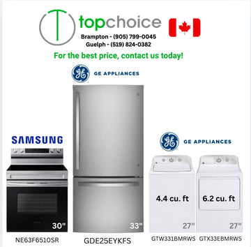 Samsung & GE 4 Piece Major Appliances Package