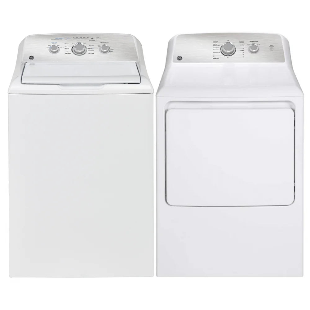 GE Top Load Washer and Dryer Pair GTW331BMRWS-GTX33EBMRWS — Topchoice ...