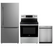 GE Kitchen Appliance Set - 30" Fridge, 30" Stove , 24" Dishwasher