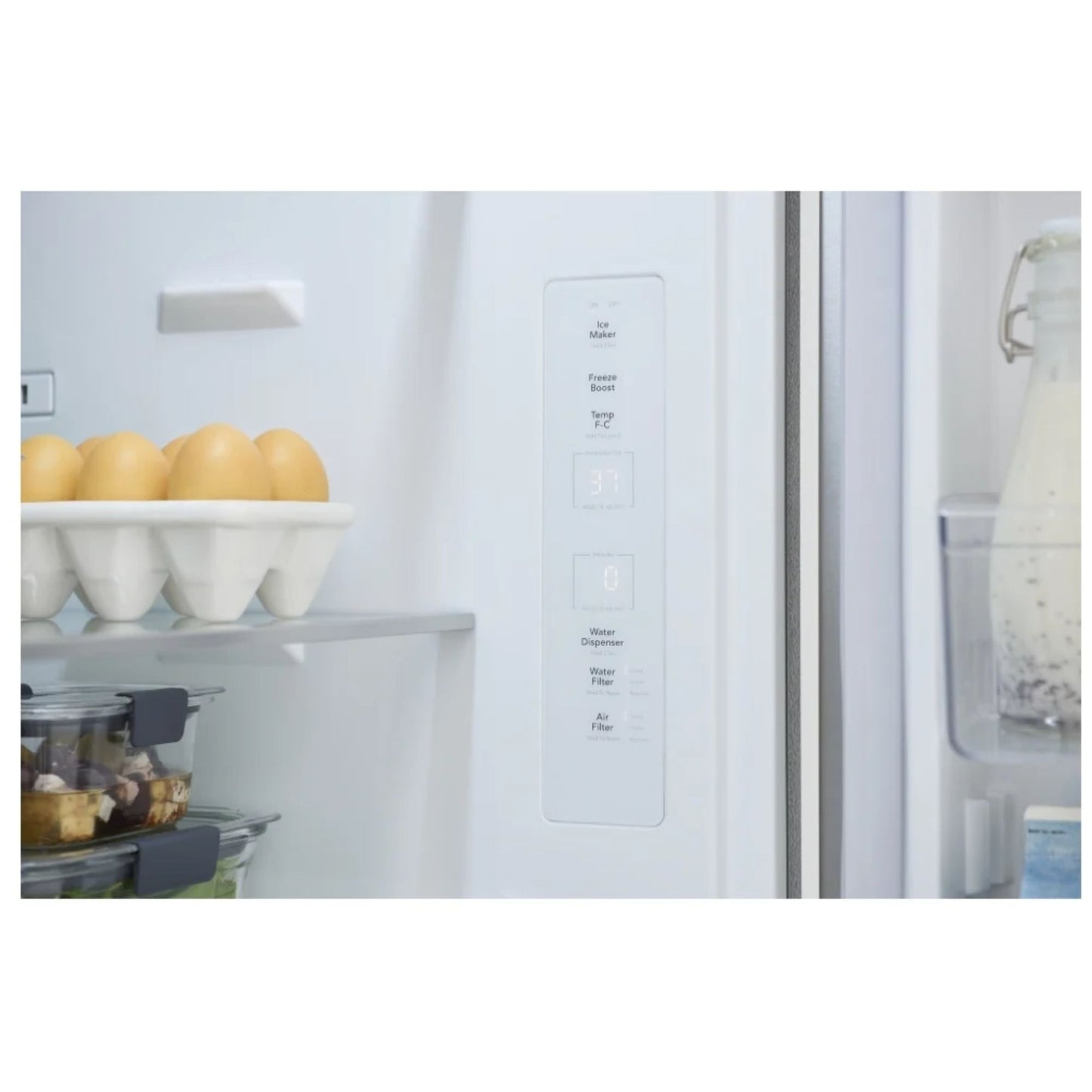 Frigidaire Gallery 30" wide 20 cu. ft. Freezer Refrigerator in Stainless Steel GRBN2012AF