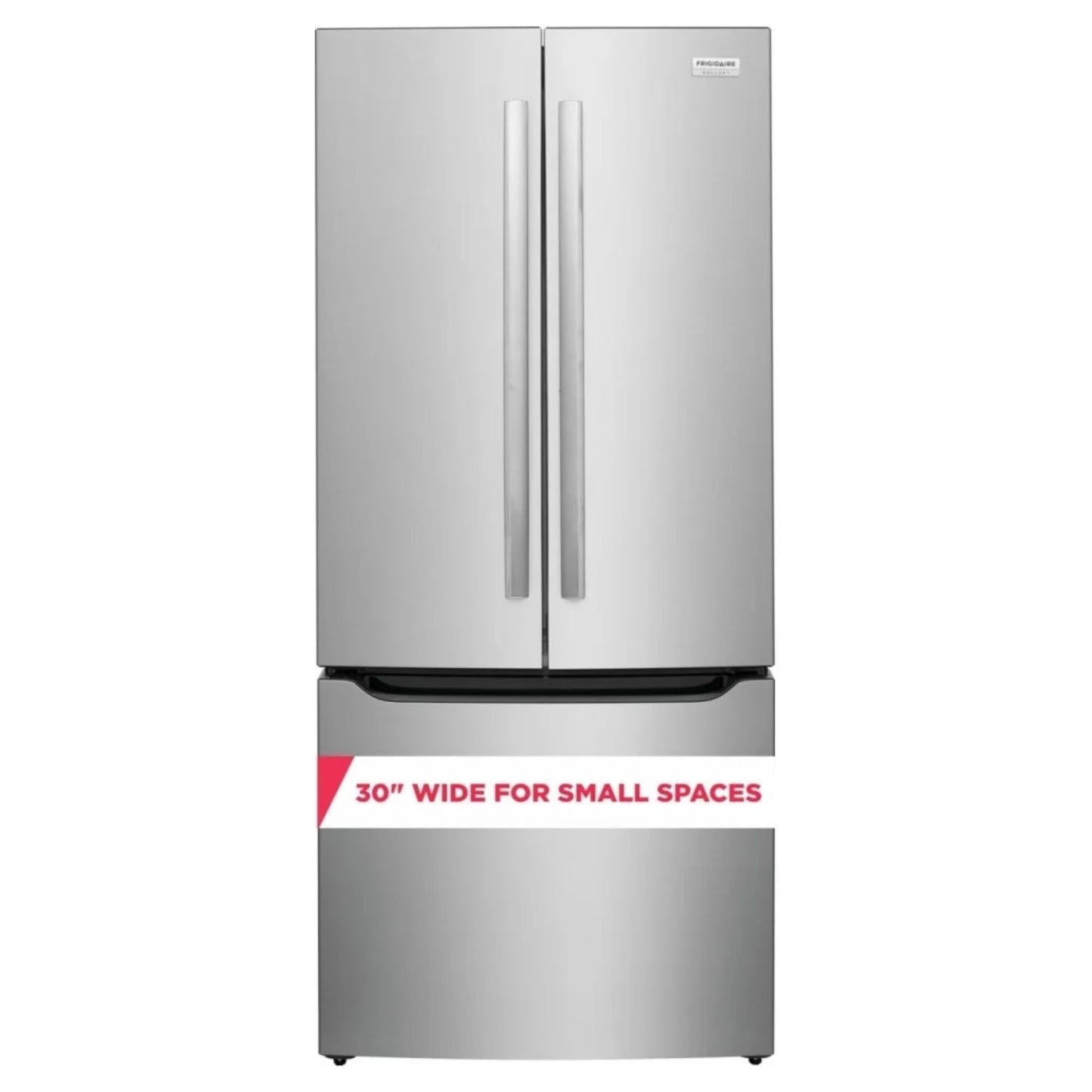 Frigidaire Gallery  20.0 Cu. Ft. French Door Refrigerator in Stainless Steel GRFN2023AF