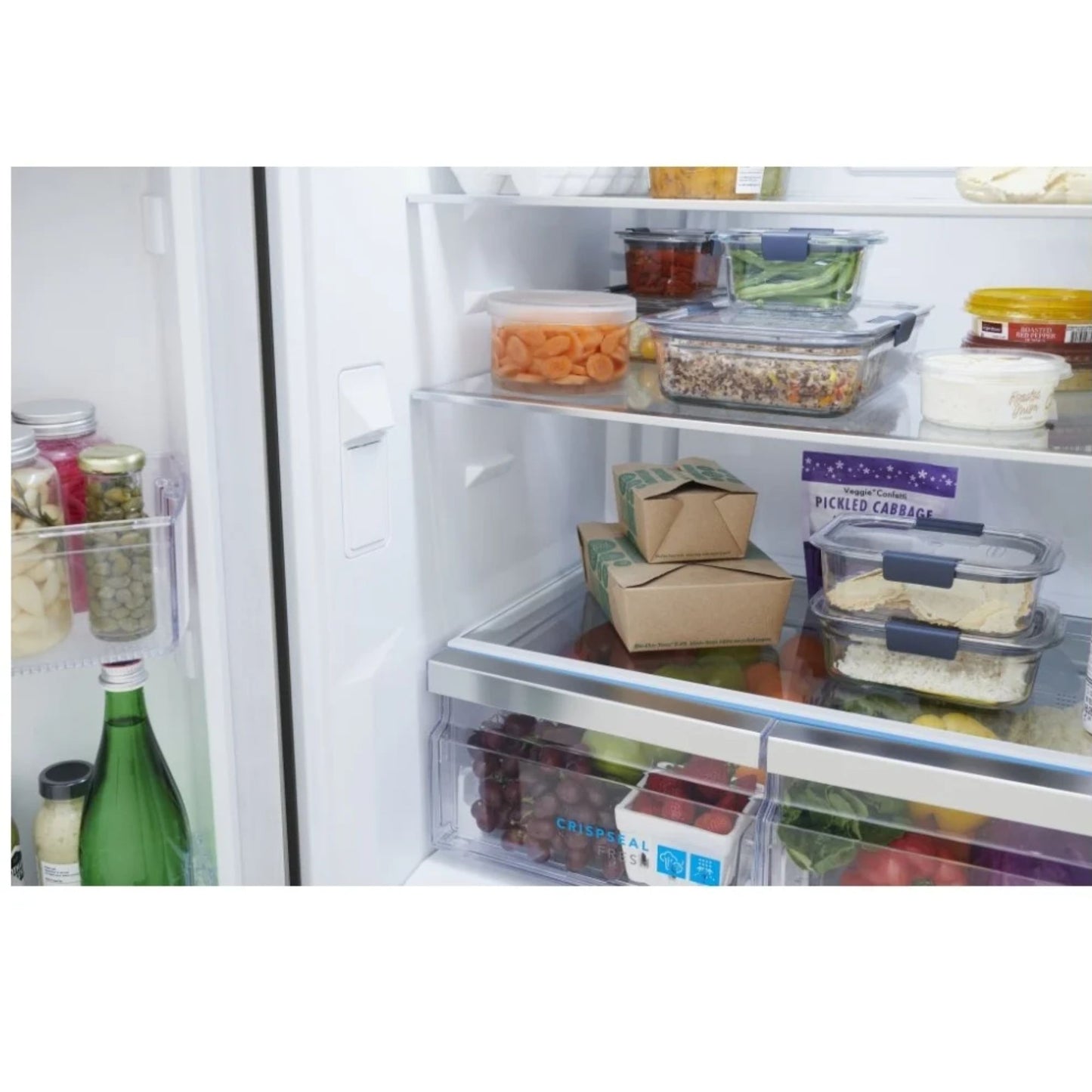 Frigidaire Gallery  20.0 Cu. Ft. French Door Refrigerator in Stainless Steel GRFN2023AF