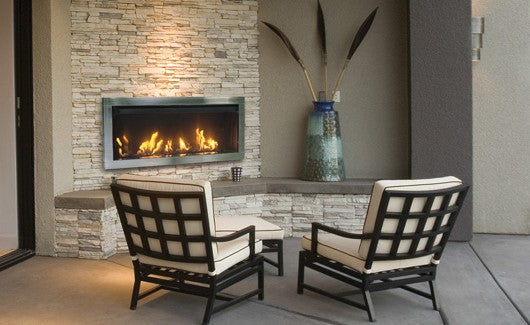 Sierra Flame Tahoe 45" Outdoor Vent Free Fireplace - TAHOE-45-NG