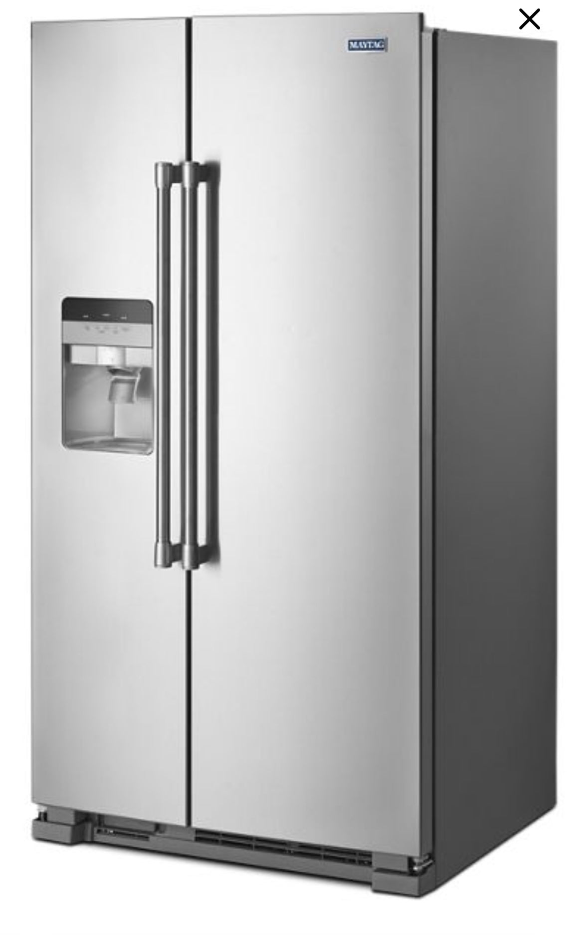 Maytag 36-Inch 25 cu.ft. Side-by-Side Refrigerator MSS25C4MGZ