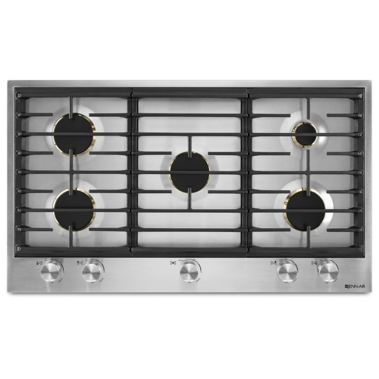 JennAir JGC3536GS Euro-Style 36" 5-Burner Gas Cooktop