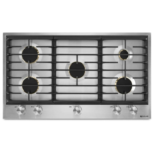 JennAir JGC3536GS Euro-Style 36" 5-Burner Gas Cooktop