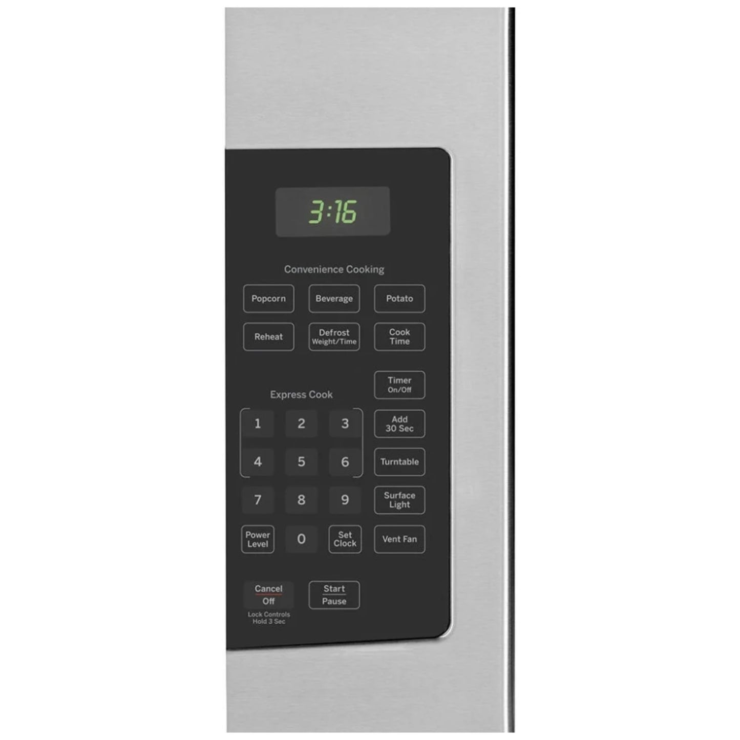 GE JVM1635SFC 30" Over-the-Range Microwave Stainless Steel