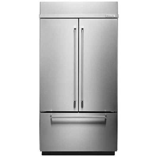 KitchenAid KBFN506ESS 36" Built-In French Door Refrigerator