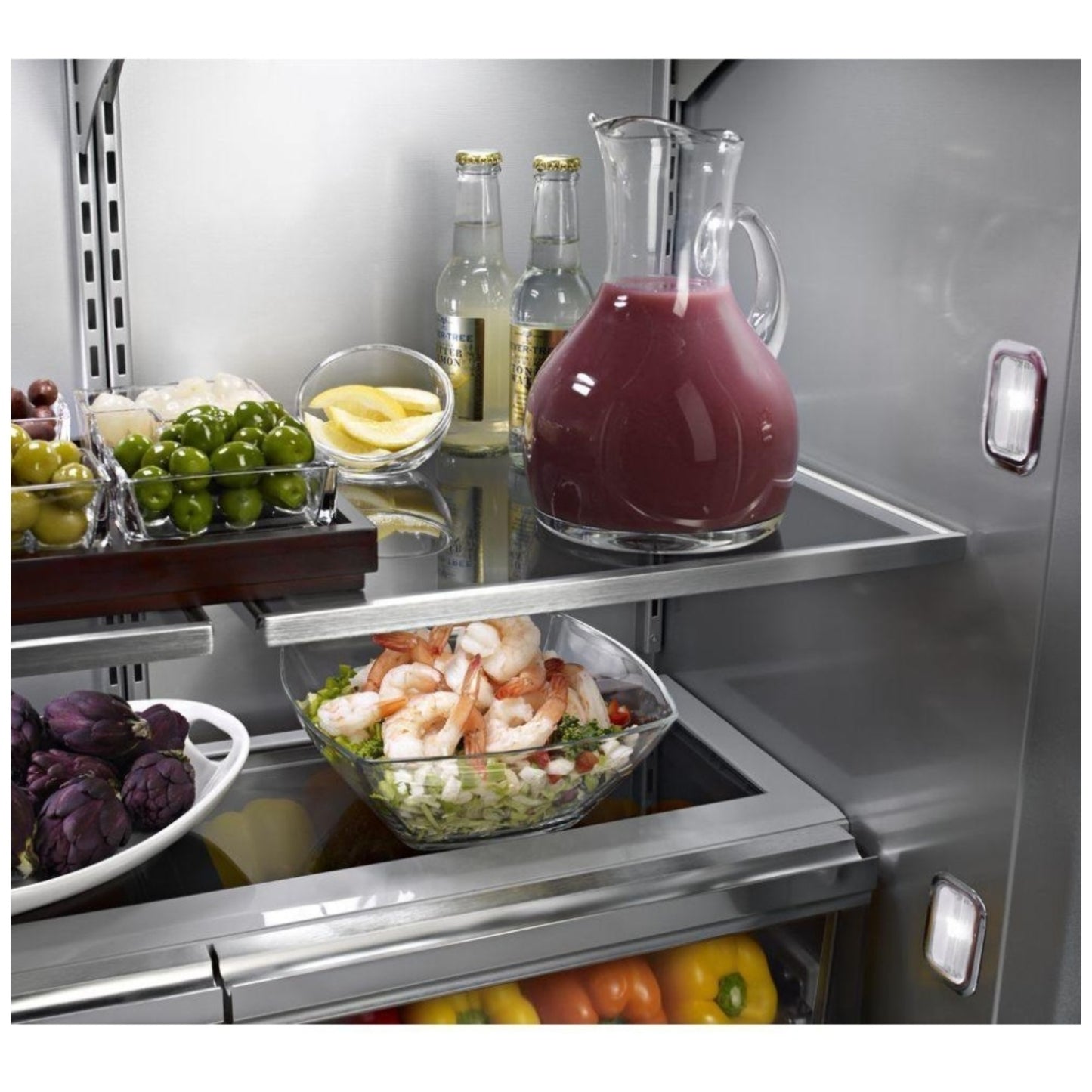 KitchenAid KBFN506ESS 36" Built-In French Door Refrigerator